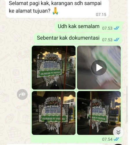Pengiriman Papan Bunga Selamat Kota Bambu Selatan