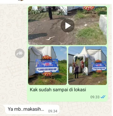 Pengiriman Karangan Bunga Kota Bambu Selatan