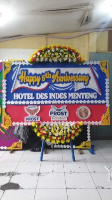 Papan Bunga di Kota Bambu Selatan